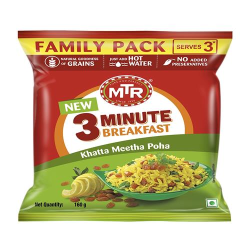 MTR POHA FAMILY PACK 160g